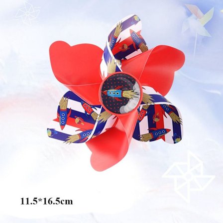 Barn Cykel Väderkvarn Tecknad Färgglad Pinwheel 3 3