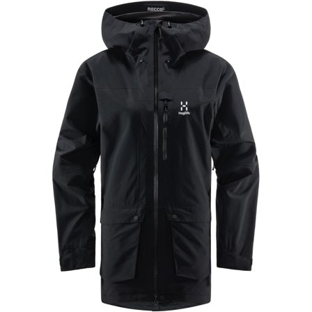 Haglöfs Elation Gore-Tex Parka Women's Women unlined parkas Black XS