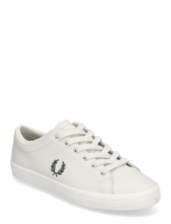 Fred Perry Baseline Leather - White - 41