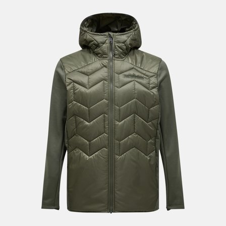 Peak Performance - Elevate Insulated Hybrid Hood Jacket Herr