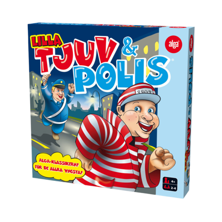 ALGA Spel, Lilla tjuv & polis Spel pussel ONESIZE