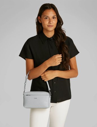 Calvin Klein Ck Must Conv Camera Bag_Mono - Grey - ONE SIZE