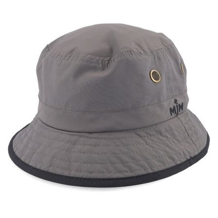 MJM Hats - Grå bucket Hatt - Charlie Taslan Anthracite Bucket @ Hatstore
