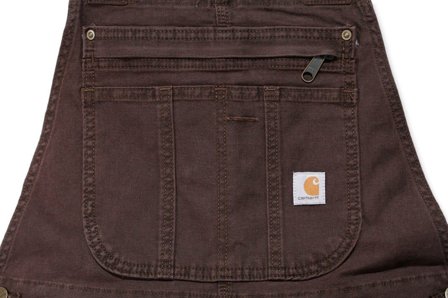 Carhartt Workwear Carhartt W's Crawford Bib Overall Dark Brown