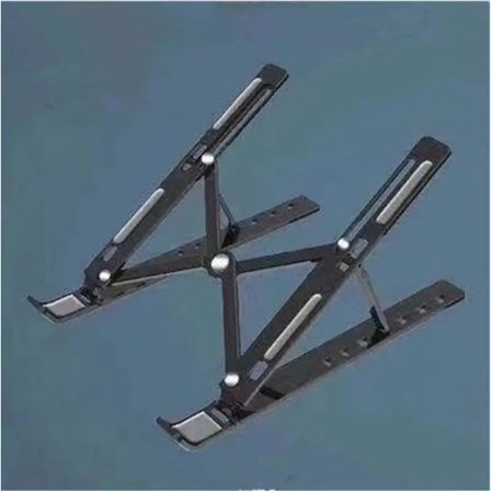 Justerbart hopfällbart laptopställ halkfritt laptopfäste för Macbook Air Pro Tablet PC-fäste~05131