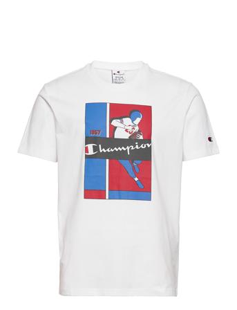 Crewneck T-Shirt White Champion Rochester