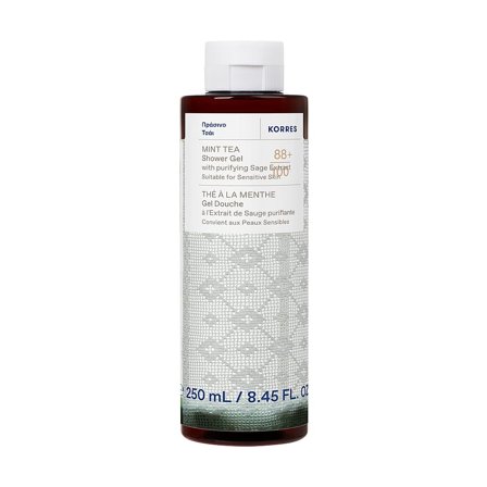 Korres Mint Tea Shower Gel 250 ml, Skincare, Kropspleje, Bodyshampoo