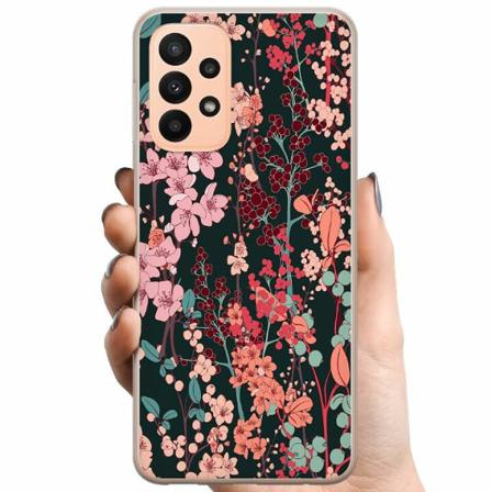 Samsung Galaxy A23 5g Tpu Mobilskal Blommor