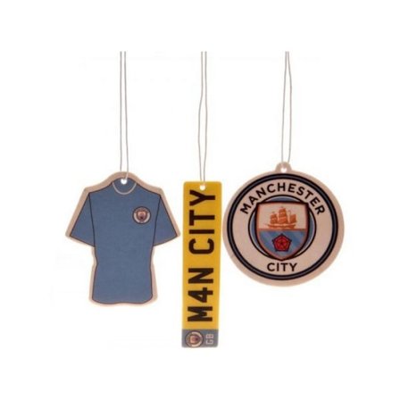 Manchester City FC Luftfräschare Set (3-pack) One Size Vit