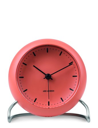City Hall Bordur Ø11 Cm Orange Arne Jacobsen Clocks
