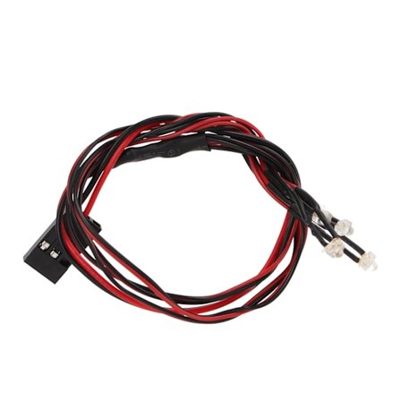 4 LED Lys 335 cm RC Nattspotlys for Axial SCX24 1 24 1 18 RC Crawler Bil Oppgraderingsdeler