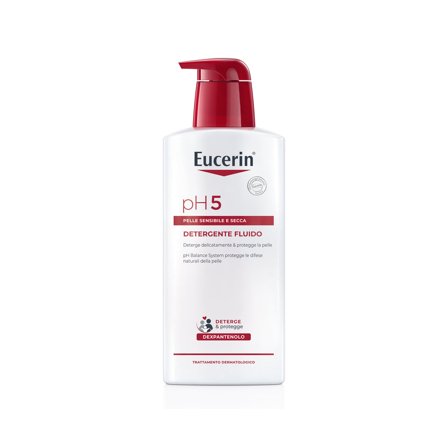 Eucerin pH5 Detergente Fluido Family Pack 400ML - Bagno e Doccia