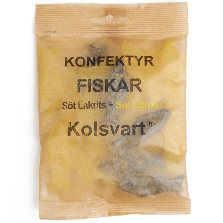 Kolsvart Makea + Kirpeä Sitruuna, 120 g