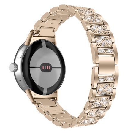 Rhinestone Metallarmband Google Pixel Watch / Watch 2