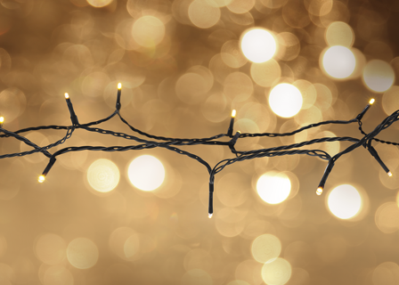 Deltaco SMART HOME Light chain Warm white light