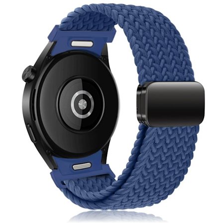 Flätat Solo Loop Armband För Samsung Galaxy Watch 6 4 classic/5 pro 47mm 44mm 40mm Magnetiskt Utan Glipor armband Galaxy watch4 armband