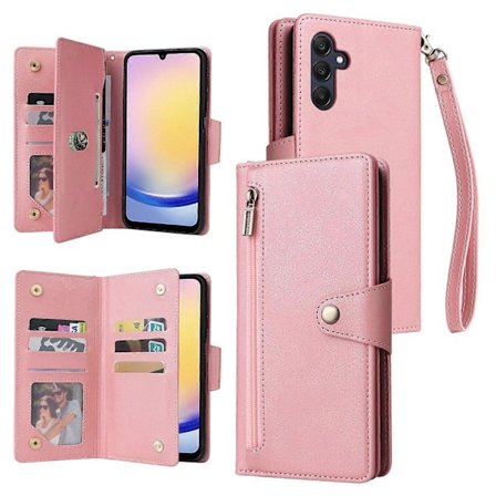 Læderetui med nitter til Samsung Galaxy A25 5G