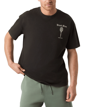 Björn Borg ACE OVERSIZED T-SHIRT Black Beauty