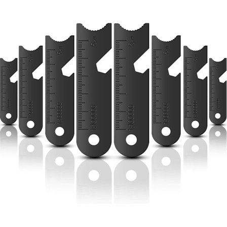 10-pakke Flint Fire Starters med nøkkelring for overlevelsesboringer, nødstilfeller, camping, backpacking, fotturer, jungeleventyr, jakt