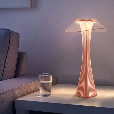 Dimbar Touch LED Bordslampa med Batteri Sänglampa Inomhus- och Utomhusbelysning Portabel Bordslampa Laddning med USB Nattlampa Stämningsljus