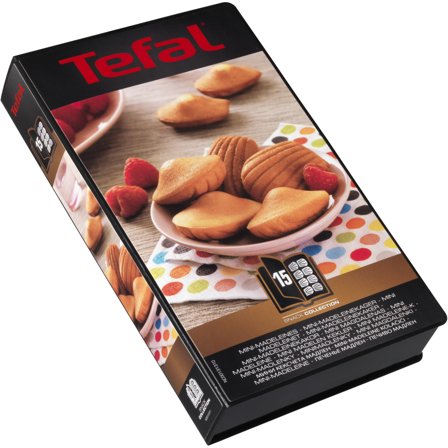 Tefal Snack Collection plater: Mini Madeleines (15) - Kjøp kjøkkenmaskin hos Bakeren og Kokken