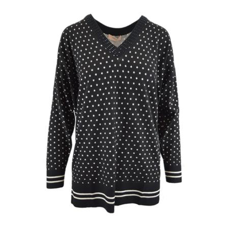 Twinset Sweater Sort, Dame