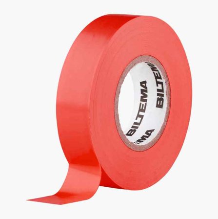 Biltema - Elektrotape rød