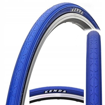 KENDA Cykeldæk 700x25c Blå - 25-622 / 28x1 5/8