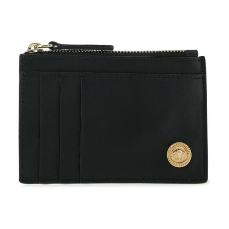 Versace, Wallets Cardholders Czarny, Mężczyzna, Rozmiar: ONE Size