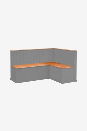 Loft24 - Hjørnebenk Sara - Grå - Sofaer - Fra Homeroom
