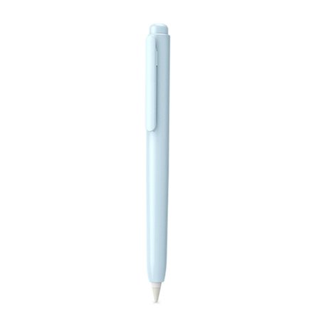 Beskyttende etui for Apple Pencil 1, etuiholder for berøringspenn med klips, uttrekkbar spiss for beskyttelse, fjær
