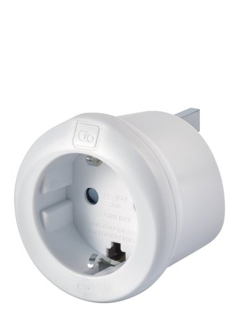 Go Travel | Eu-Uk Adaptor | ONE SIZE