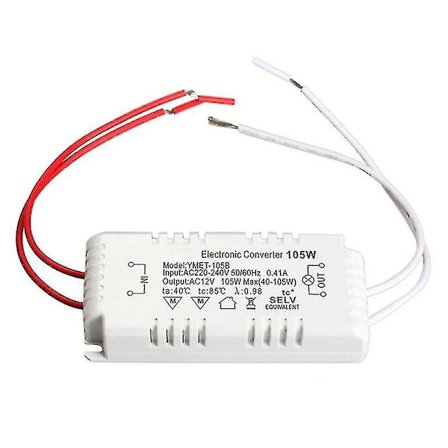 105w 12v Halogeenivalaisimen LED-elektroninen muuntaja Virtalähdeohjain