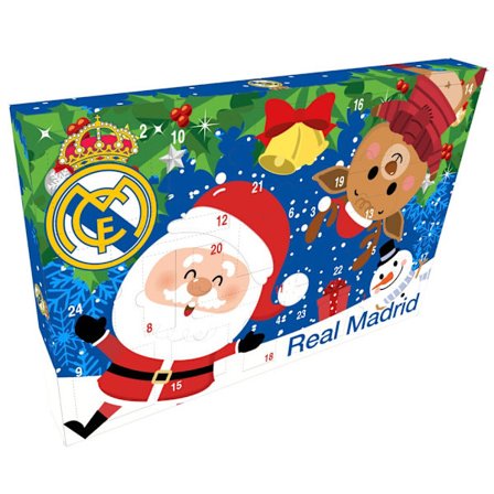 Real Madridin adventtikalenteri, jossa on 24 yllätystä ja keräilyesinettä