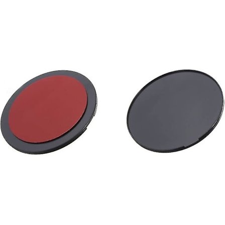 Ny 2x Rund Klæbende Dash/Konsol Skive med Klæbende Sugeskål Base Passer Til Bil Instrumentbræt Garmin TomTom GPS Smartphone Instrumentbræt Skive 72mm