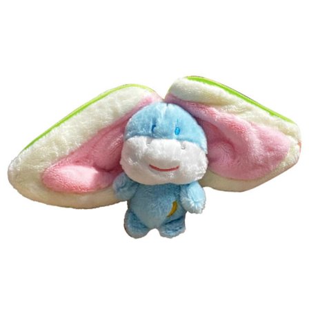 Mjuk Nyckelring Sött Djur Frukt Dragkedja Mjuk Nyckelring Leksak för Handväska Bil Typ 2