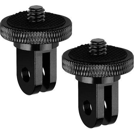 Stativfesteadapter, Kamerafesteadapter, 1/4" -20 Stativadapter Kompatibel med Gopro Hero Sony Xiaomi yi Sjcam