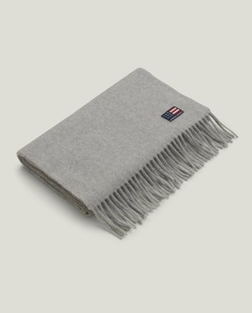 Lexington Schal aus recycelter Wollmischung Graumeliert