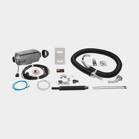 Calentador diésel Eberspächer Airtronic 3 D4R+, paquete completo para nueva instalación, 12 V, 1050 - 4000 W