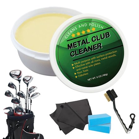 Golf Club Polering Kit Safe Lugtfri ridse fjerner