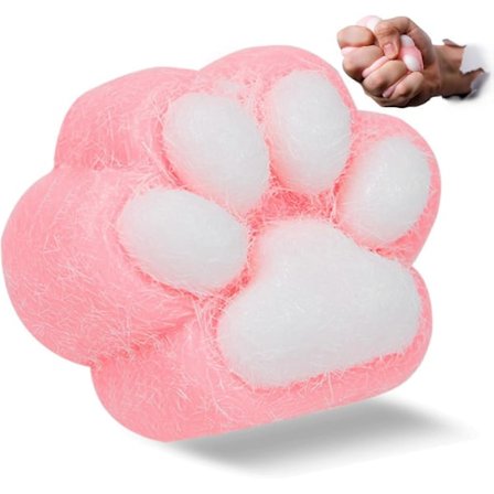 12,7 cm Taba Squishy Kattepote Leke, Søt Kawaii Jelly Kitty Pote Klem Angstlindringsleke, Stresslindrende Fidget Leke for Barn og Voksne
