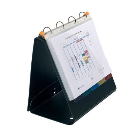 EXACOMPTA Demonstrationspärm, Exashow Exactive , 4 O-ringar, 30 mm, A4, 275 ark, 320 x 295 mm, polypropylen, svart - Lyreco - Kontorsmaterial - Pärmar