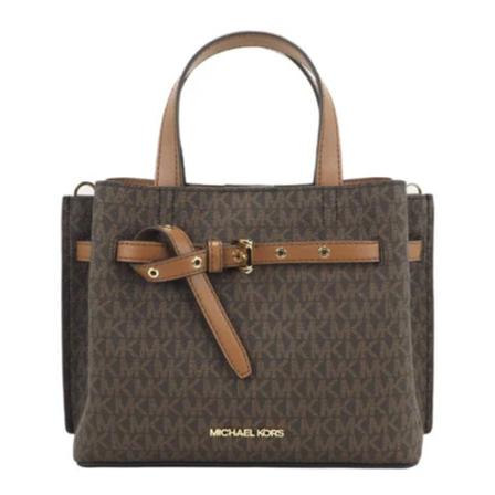Michael Kors Pre-owned, Pre-owned Leather shoulder-bags Bruin, Dames, Maat:ONE Size