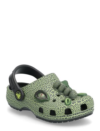 Crocs Classic Iam Scary Dino Clog T - Green - 19/20