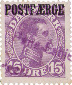 Danmark 1919 - Postfærgemærke AFA 2 - Stemplet