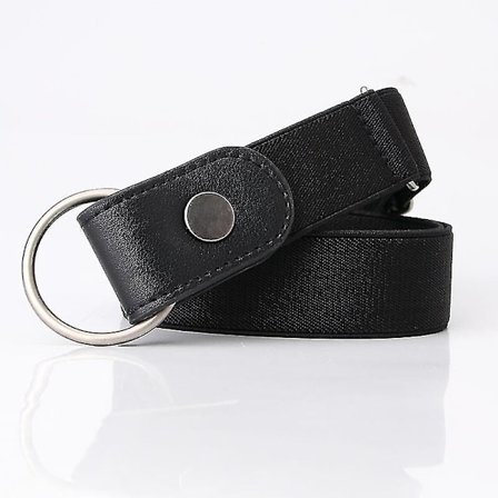 Usynlige bælter uden spænde Justerbart allergivenligt bælte til jeansbukser