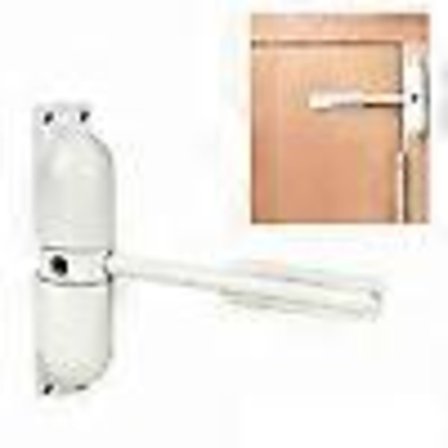 20-70 kg valkoinen sinkkiseos säädettävä pinta-asennettava automaattinen oven suljin