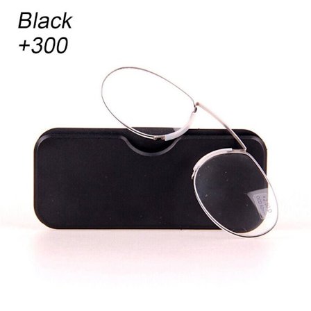 Läsglasögon Näsställ SVART 300 300