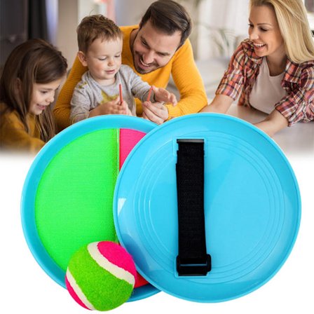 Paddle Kasteballer Fang Kast Spillsett Holdbart Foreldre Barn Interaktivt Sportsleketøy