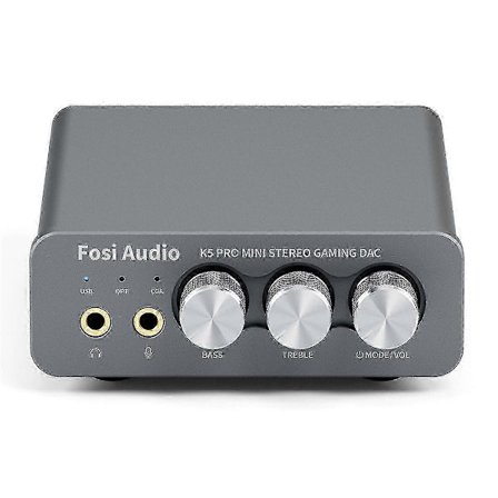 2025 K5 PRO USB -peli-DAC mikrofonilla, kuulokevahvistin, mini-audio-DAC pöytäkoneen aktiivikaiuttimille